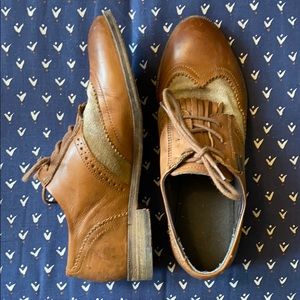 RARE Levi’s oxford brogue shoe, leather sole, 37